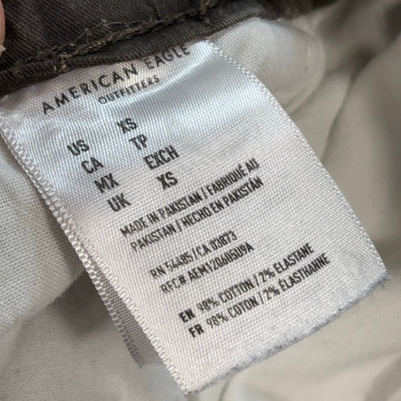 American Eagle Joggers Men's XS Green Camo Next Level Flex Drawstring Stretch - Picture 16 of 16